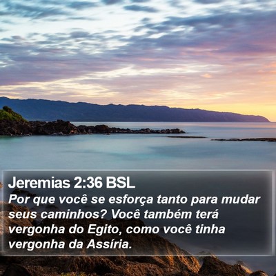 Jeremias 2:36 BSL Bible Verse Image