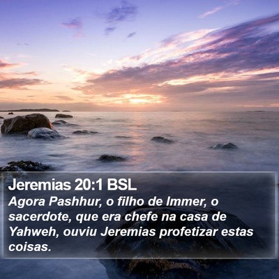 Jeremias 20:1 BSL Bible Verse Image