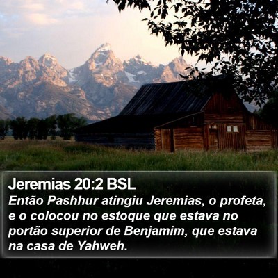 Jeremias 20:2 BSL Bible Verse Image