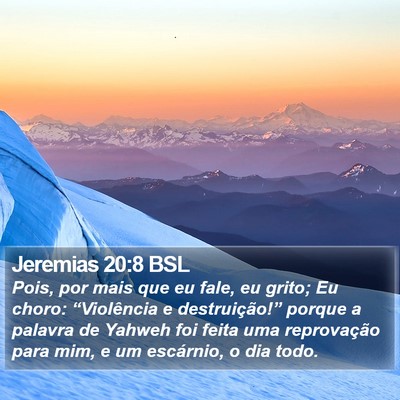 Jeremias 20:8 BSL Bible Verse Image