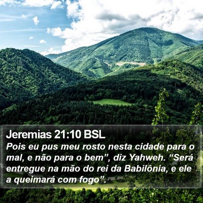 Jeremias 21:10 BSL Bible Verse Image