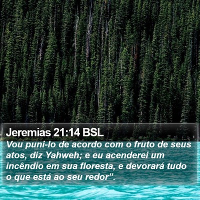 Jeremias 21:14 BSL Bible Verse Image