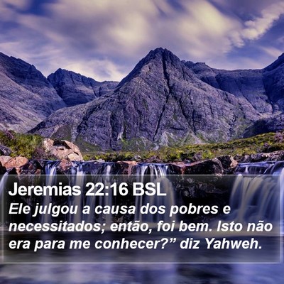 Jeremias 22:16 BSL Bible Verse Image