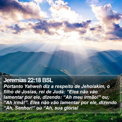 Jeremias 22:18 BSL Bible Verse Image