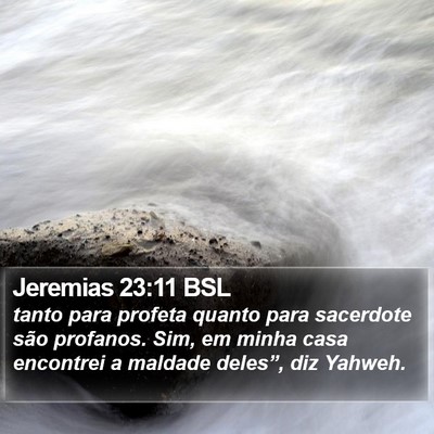 Jeremias 23:11 BSL Bible Verse Image