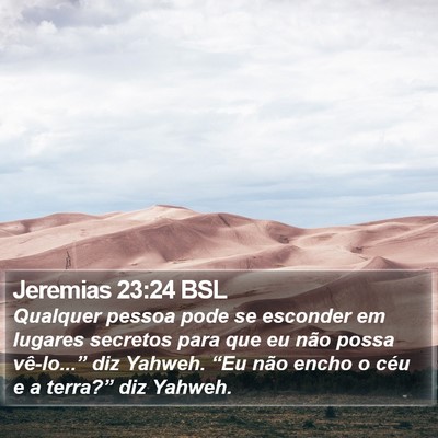 Jeremias 23:24 BSL Bible Verse Image