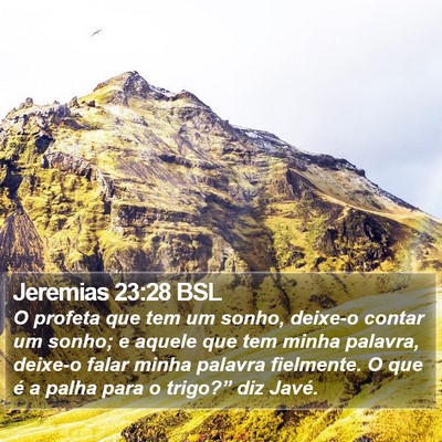 Jeremias 23:28 BSL Bible Verse Image