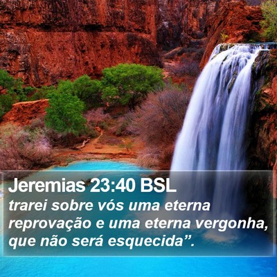 Jeremias 23:40 BSL Bible Verse Image