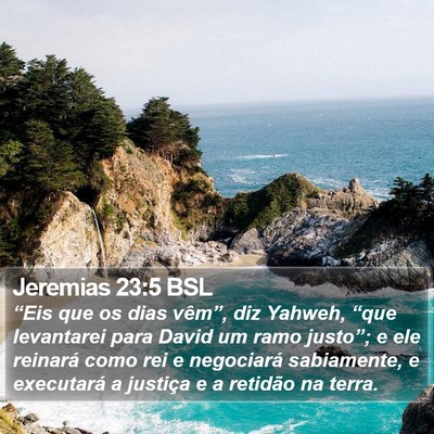 Jeremias 23:5 BSL Bible Verse Image