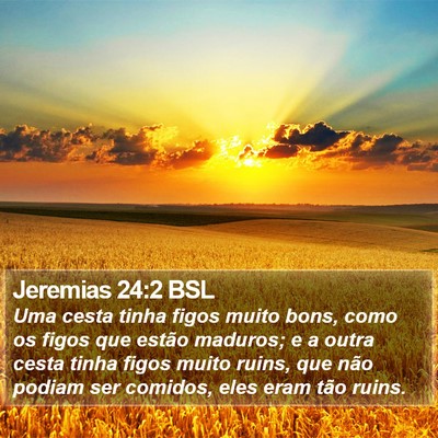 Jeremias 24:2 BSL Bible Verse Image
