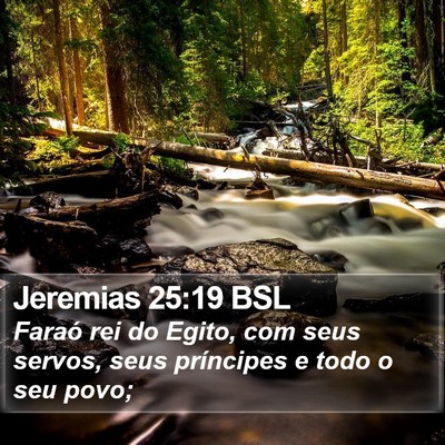 Jeremias 25:19 BSL Bible Verse Image