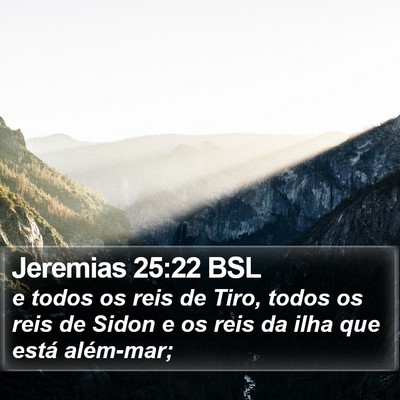Jeremias 25:22 BSL Bible Verse Image