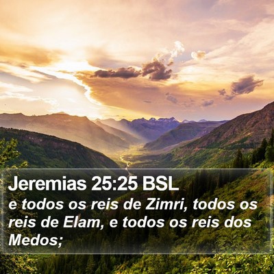 Jeremias 25:25 BSL Bible Verse Image