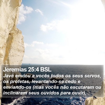 Jeremias 25:4 BSL Bible Verse Image