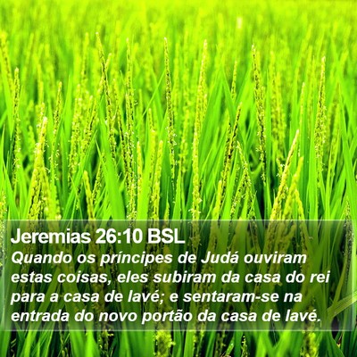Jeremias 26:10 BSL Bible Verse Image