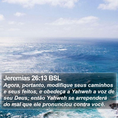 Jeremias 26:13 BSL Bible Verse Image