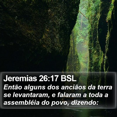 Jeremias 26:17 BSL Bible Verse Image