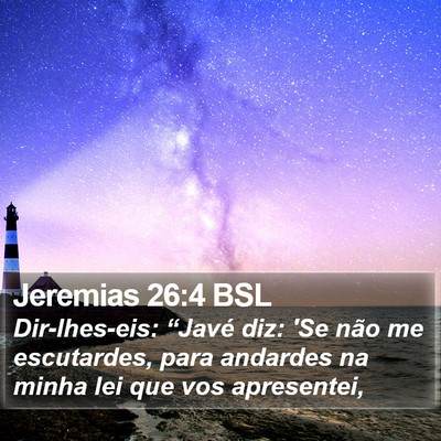 Jeremias 26:4 BSL Bible Verse Image