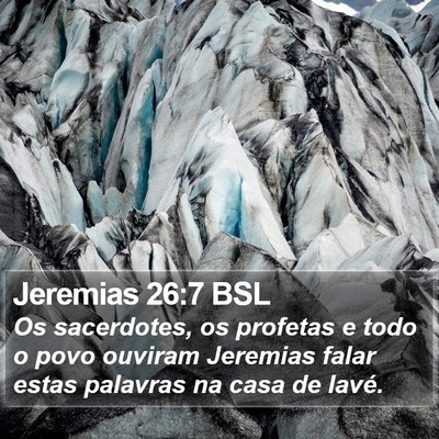 Jeremias 26:7 BSL Bible Verse Image