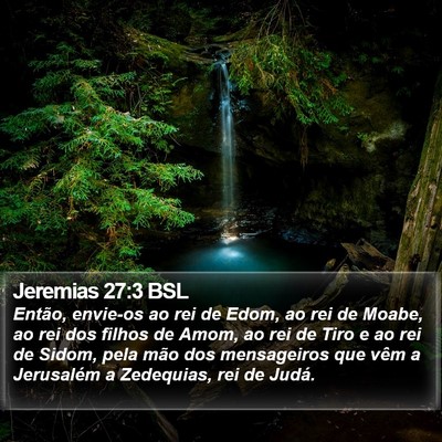 Jeremias 27:3 BSL Bible Verse Image