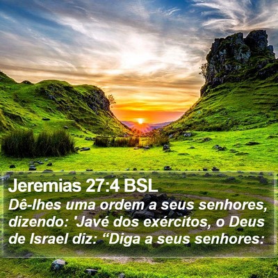 Jeremias 27:4 BSL Bible Verse Image