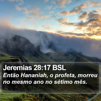 Jeremias 28:17 BSL Bible Verse Image