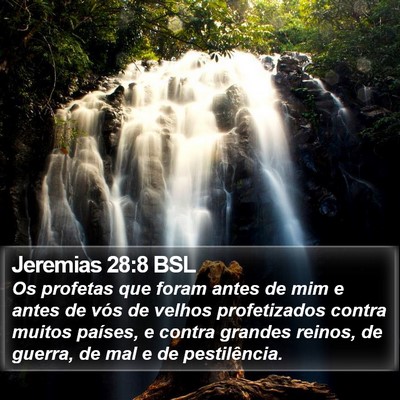 Jeremias 28:8 BSL Bible Verse Image
