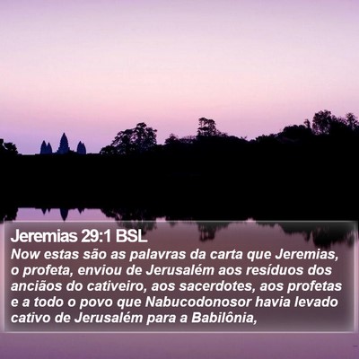 Jeremias 29:1 BSL Bible Verse Image