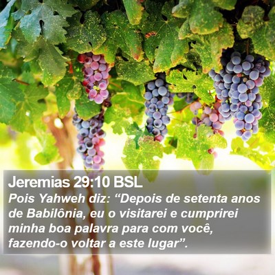Jeremias 29:10 BSL Bible Verse Image