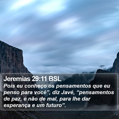 Jeremias 29:11 BSL Bible Verse Image