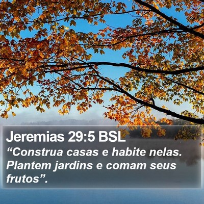 Jeremias 29:5 BSL Bible Verse Image