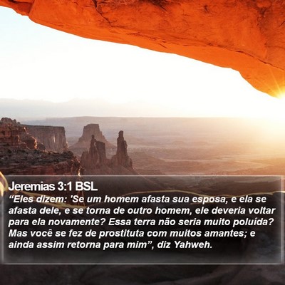 Jeremias 3:1 BSL Bible Verse Image