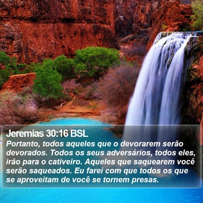 Jeremias 30:16 BSL Bible Verse Image