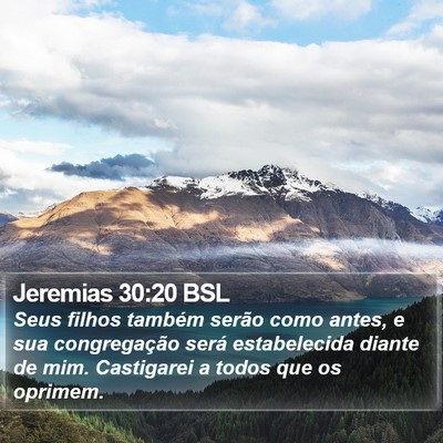 Jeremias 30:20 BSL Bible Verse Image