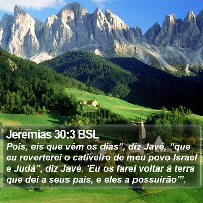 Jeremias 30:3 BSL Bible Verse Image