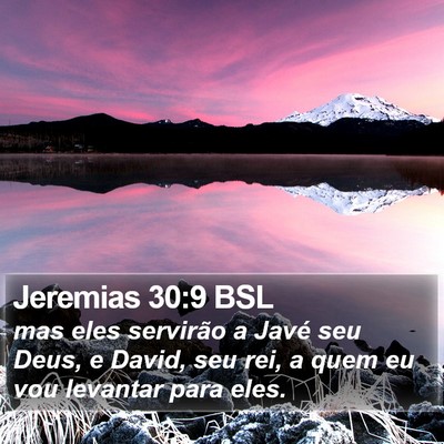 Jeremias 30:9 BSL Bible Verse Image