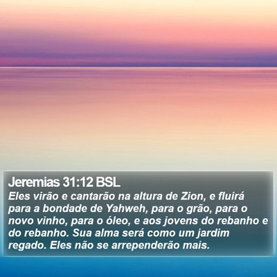 Jeremias 31:12 BSL Bible Verse Image