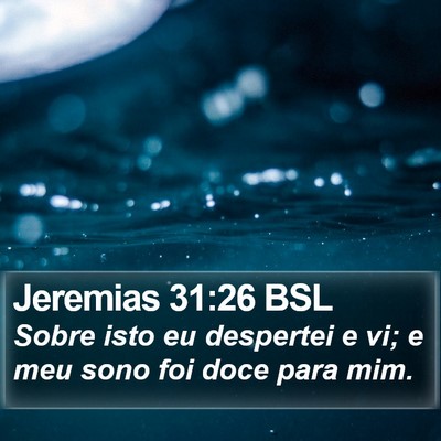 Jeremias 31:26 BSL Bible Verse Image