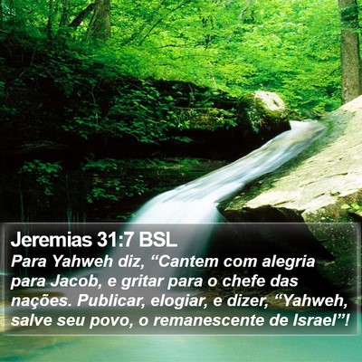 Jeremias 31:7 BSL Bible Verse Image