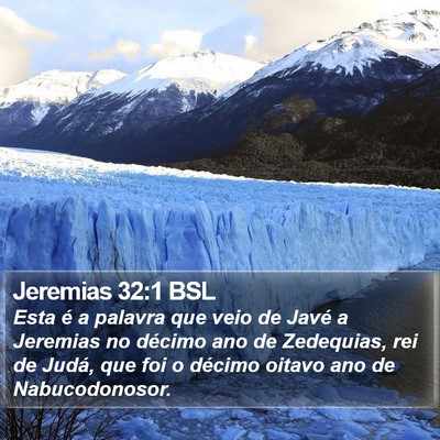 Jeremias 32:1 BSL Bible Verse Image