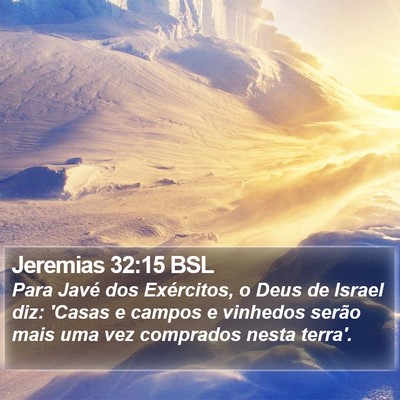 Jeremias 32:15 BSL Bible Verse Image