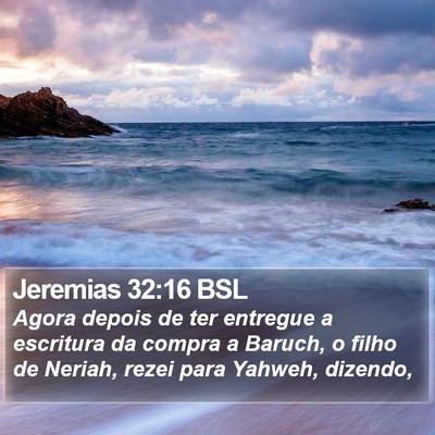 Jeremias 32:16 BSL Bible Verse Image