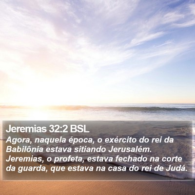 Jeremias 32:2 BSL Bible Verse Image