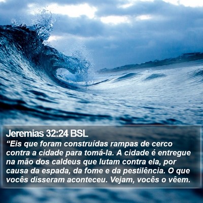 Jeremias 32:24 BSL Bible Verse Image