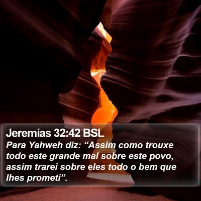 Jeremias 32:42 BSL Bible Verse Image