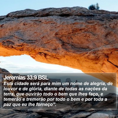 Jeremias 33:9 BSL Bible Verse Image