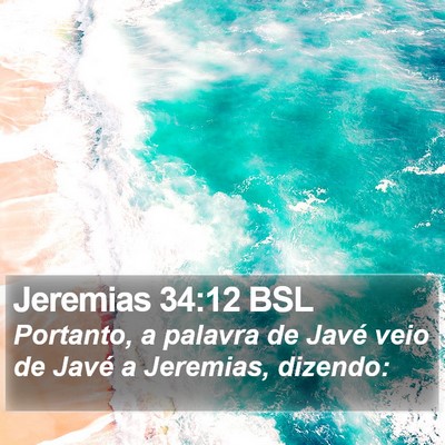 Jeremias 34:12 BSL Bible Verse Image