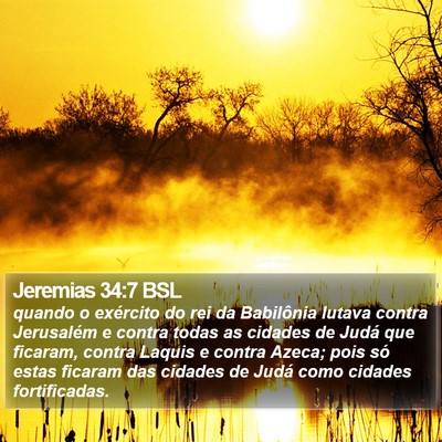 Jeremias 34:7 BSL Bible Verse Image