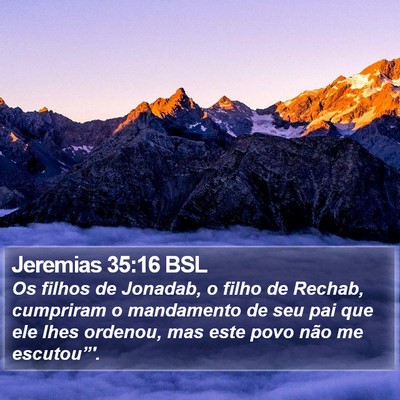 Jeremias 35:16 BSL Bible Verse Image