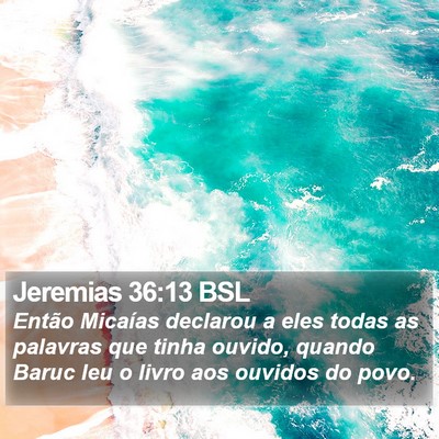 Jeremias 36:13 BSL Bible Verse Image